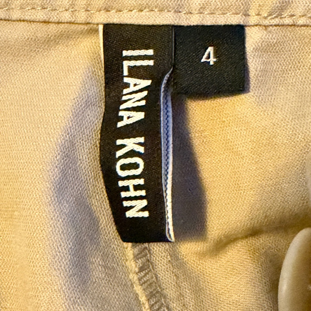 Ilana Kohn Huxie Pant in Oat. - Picture 5 of 6